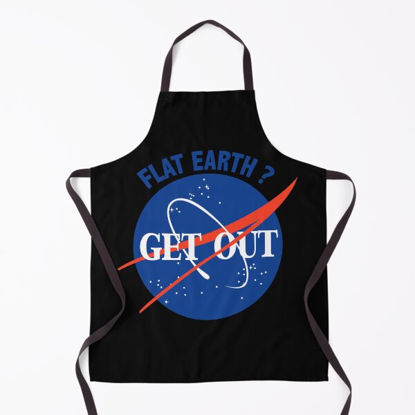 Item preview, Nasa. Flat Earth? Get Out. designed and sold by BlackMorelli.