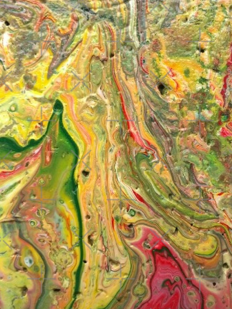 Abstract Painting-"Craters and Crevices"-Abstract Art by Matlgirl