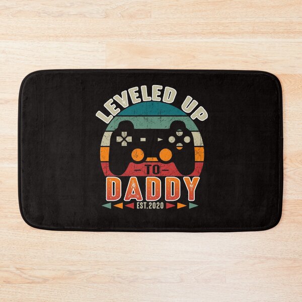 Item preview, Leveled Up To Dadday Est 2020 Vintage Gamer Fathers Day Gift designed and sold by RessieSmitham.
