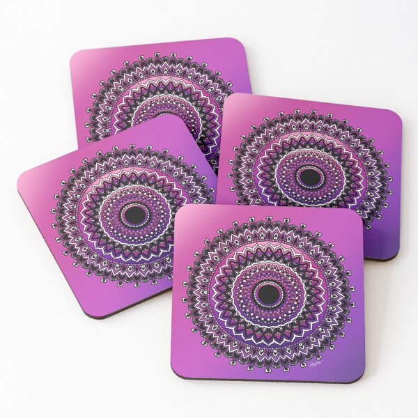 Item preview, Amethyst Love Mandala  designed and sold by Snackpackarts.