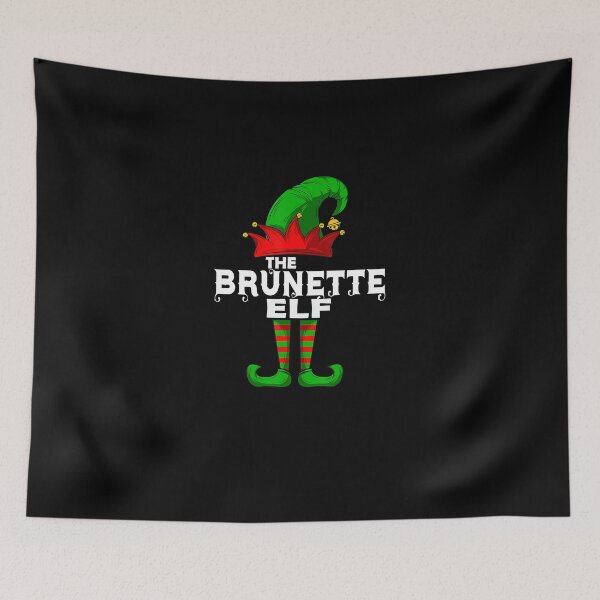 Artikelvorschau, BRUNETTE Elf Family Weihnachtsgruppe Matching PJ Geschenk entworfen und verkauft von Jessicademeyere.