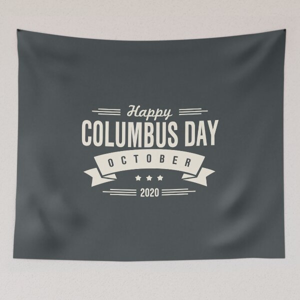 Item preview, Happy Columbus Day designed and sold by kamorim.
