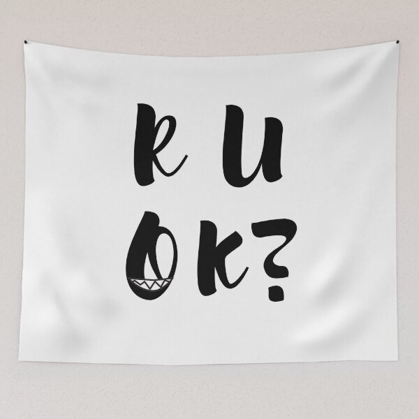 Item preview, Are You Okay? designed and sold by Quadghouls.