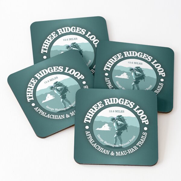 Item preview, Three Ridges Loop Trail (T) designed and sold by curranmorgan.