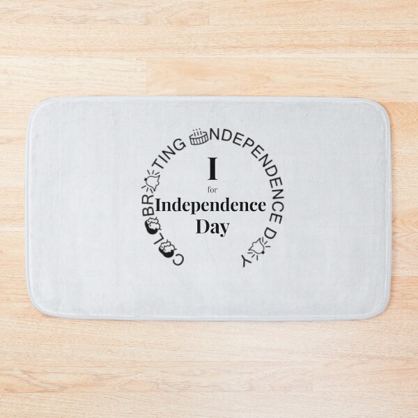 Item preview, I for Independence Day designed and sold by GlobalHunt.