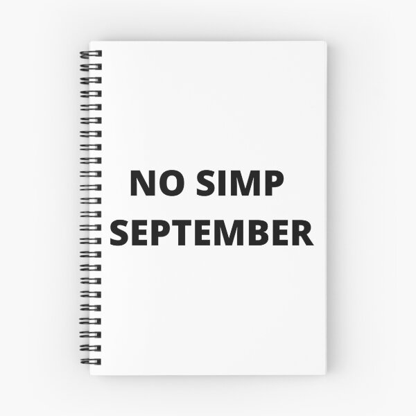Item preview, No simp September  designed and sold by hillarymoore06.
