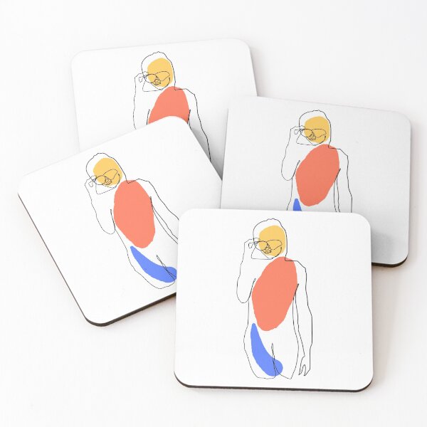 Item preview, Minimalist aesthetic line drawing woman illustration designed and sold by Eduardo Tavares.