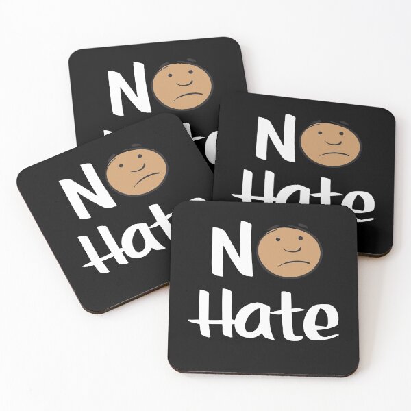Item preview, No Hate Kid African American Cute Child With Frown designed and sold by ProjectX23.