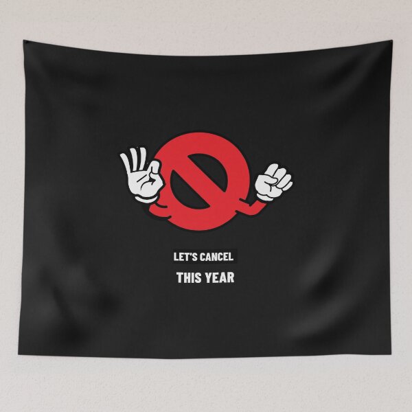 Item preview, Lets Cancel This Year Funny T-shirt for Angry/ Unhappy People designed and sold by Elena's Shop.