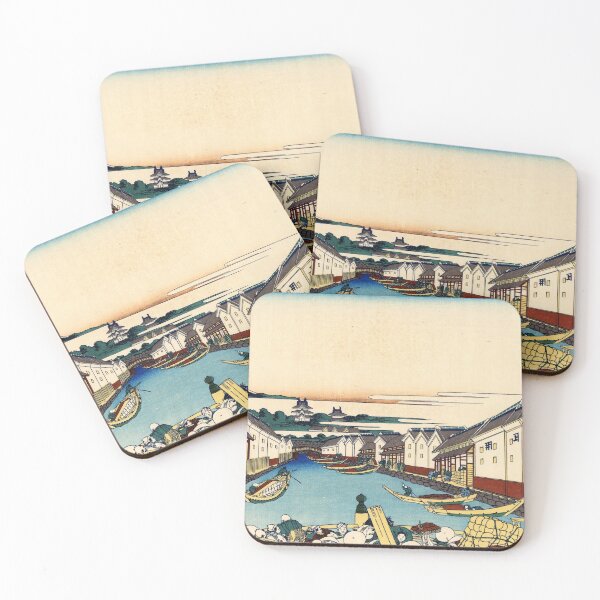Item preview, Nihonbashi Bridge in Edo - Katsushika Hokusai designed and sold by CJET.