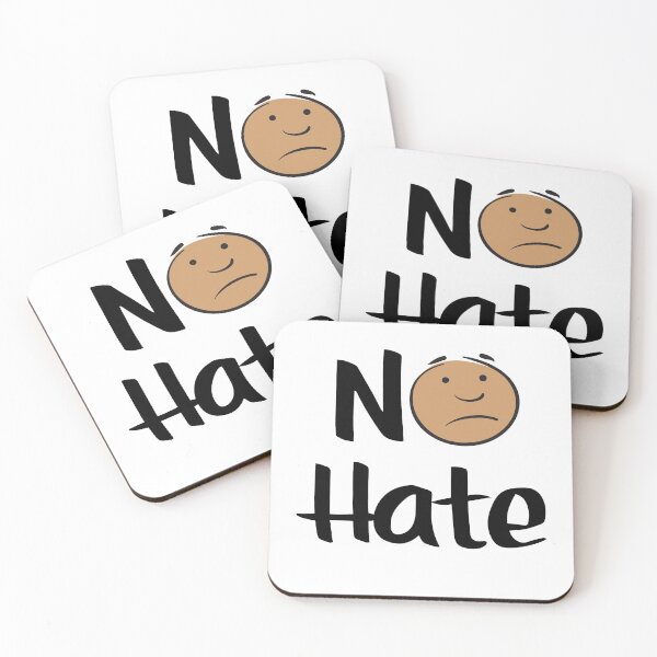 Item preview, No Hate Kid African American Cute Child With Frown designed and sold by ProjectX23.