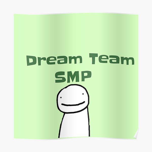 Дрим тим песня текст. Dream smp logo. Плакаты Dream smp. Dream smp надпись. Awesome dude Art Dream smp.