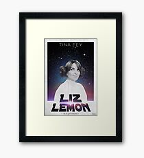 Liz Lemon is a princess ! Framed Print