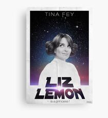 Liz Lemon is a princess ! Canvas Print