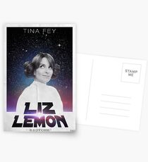 Liz Lemon is a princess ! Postcards