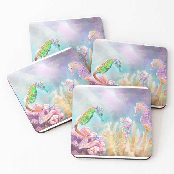 Item preview, Neon Seahorse  designed and sold by Vanessa Benoit.