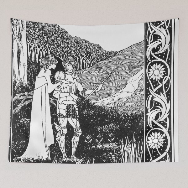 Item preview, Aubrey Beardsley - Sir Lancelot and the Witch designed and sold by Dreamflight.