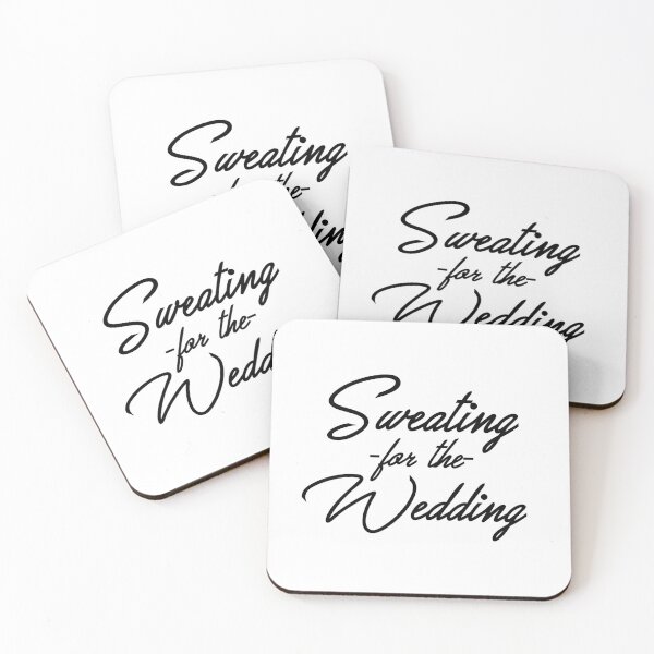 Item preview, Sweating For The Wedding designed and sold by Zmunki.
