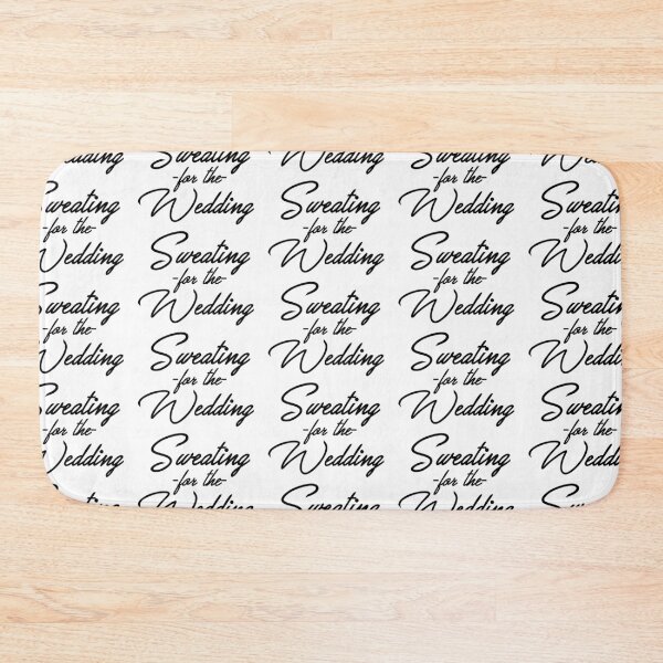 Item preview, Sweating For The Wedding designed and sold by Zmunki.