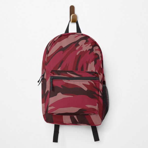 Item preview, Red Camouflage Twisted Pattern in Red Shades and Pink designed and sold by ShopieHome.