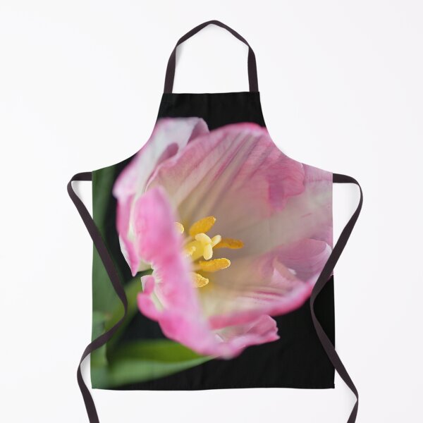 Item preview, She Opening Pink Soft White Tulip designed and sold by Joy Watson - Natural Light Photography .