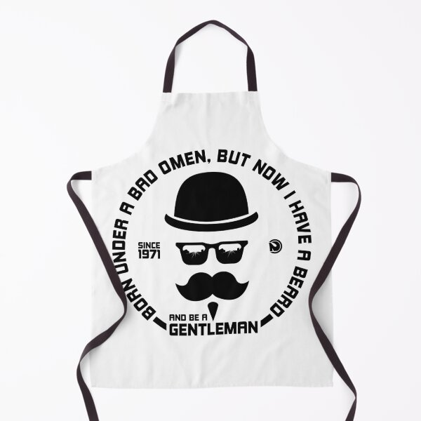 Item preview, BORN UNDER A BAD OMEN, BUT NOW I HAVE A BEARD designed and sold by netrok.