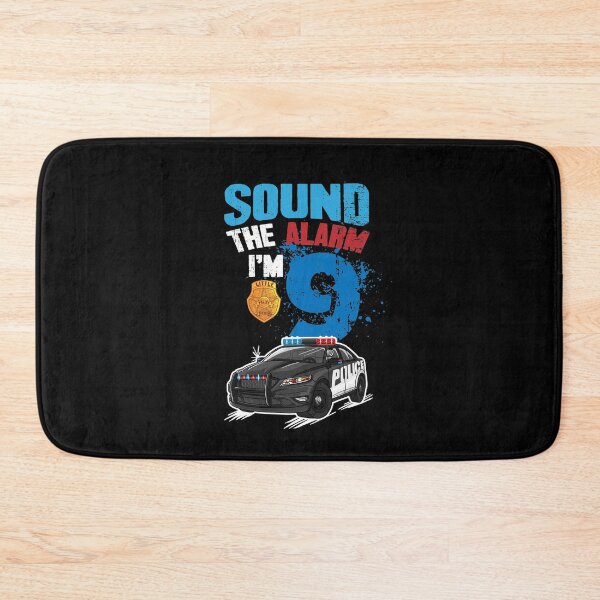 Item preview, Kids Police Car 9th Birthday Gift Boy - Sound The Alarm Im 9 designed and sold by Captain Mood.