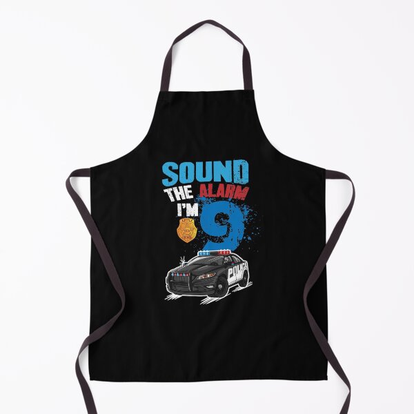 Item preview, Kids Police Car 9th Birthday Gift Boy - Sound The Alarm Im 9 designed and sold by Captain Mood.