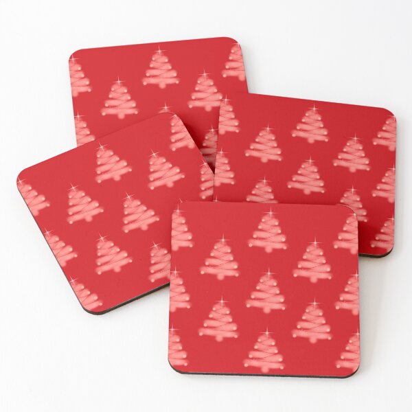 Item preview, Christmas tree pattern - red designed and sold by Michelle Ng.