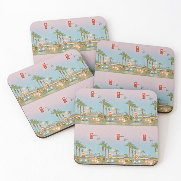 Item preview, Pink Skies and a Full Moon designed and sold by pstropical.