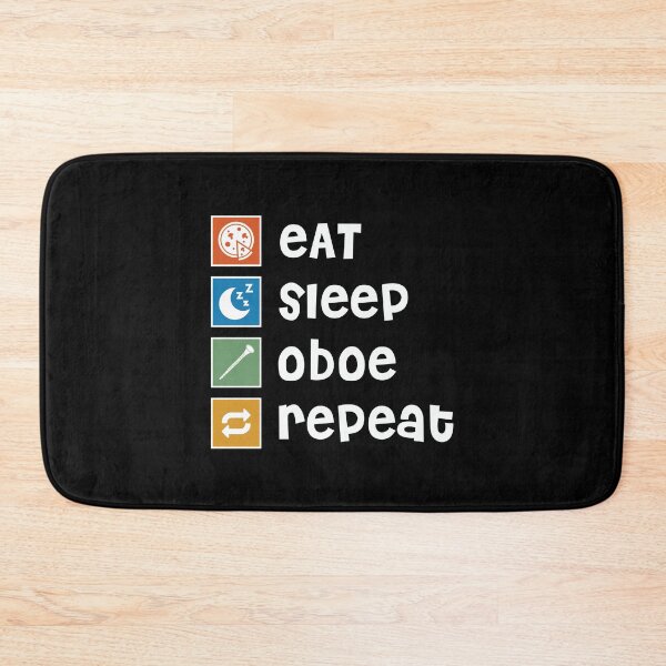 Item preview, Oboe. Eat. Sleep. Repeat designed and sold by orlumbuspirate.