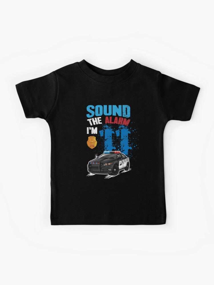 toddler police car shirt