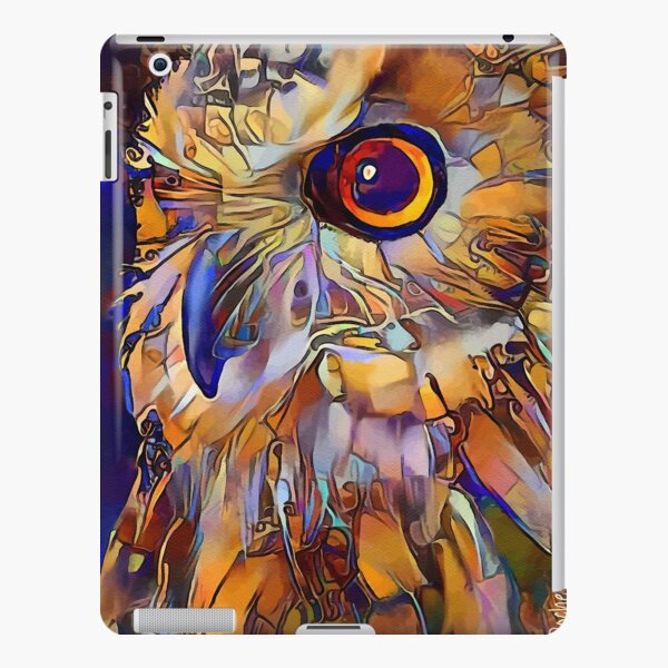 Duchess Owl Chouette Hibou Owl Lea Roche Ipad Case Skin By Salomitata Redbubble