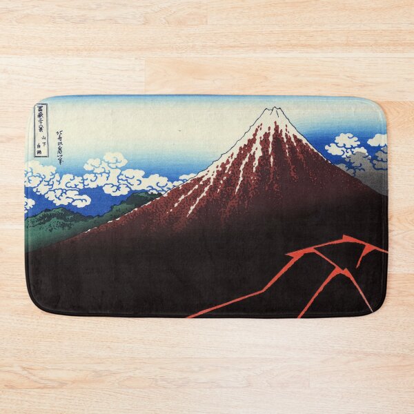 Item preview, Rainstorm beneath the Summit - Katsushika Hokusai - 1821 designed and sold by CJET.