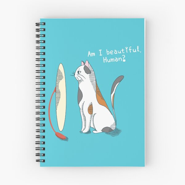 Item preview, A snooty cat looking at the mirror asking her human friend for appreciation  designed and sold by KonekoVin.