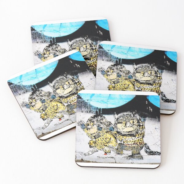 Item preview, Where the Wild Things Are graffiti designed and sold by Roz McQuillan Fine Art & Photography.