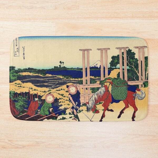 Item preview, Senju in the Musachi Province - Katsushika Hokusai designed and sold by CJET.
