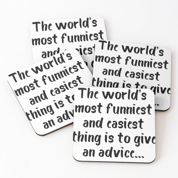 Item preview, Funny Advice. designed and sold by Zab Nom.