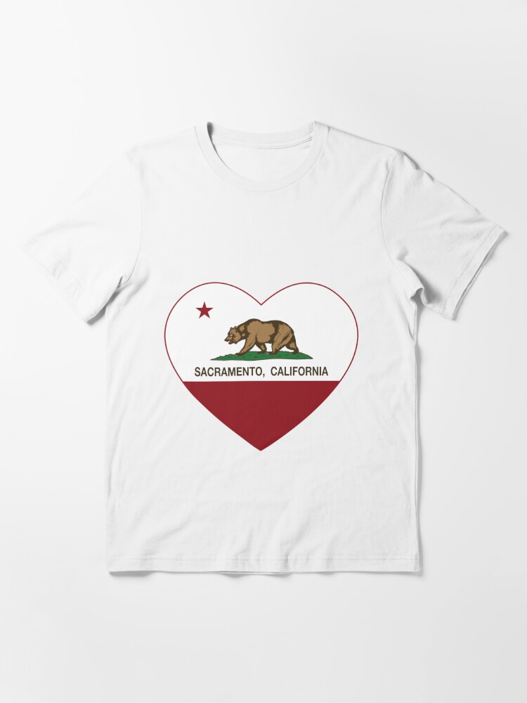 Sacramento California Love Heart T Shirt For Sale By Norcal Redbubble Sacramento 1206
