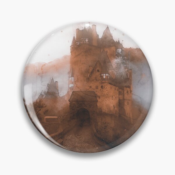 Item preview, Eltz Castle, Watercolor designed and sold by AM FineArtPrints.