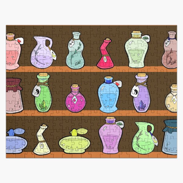 Potion Shelf Jigsaw Puzzle