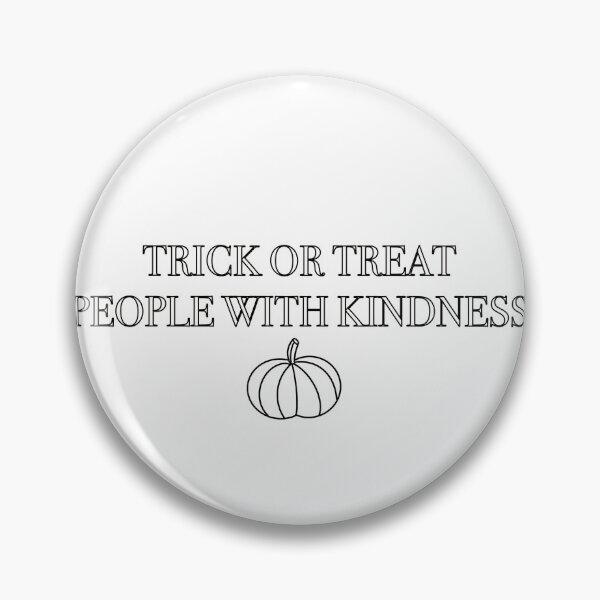 Item preview, trick or treat people with kindness pumpkin designed and sold by disneysminnie.