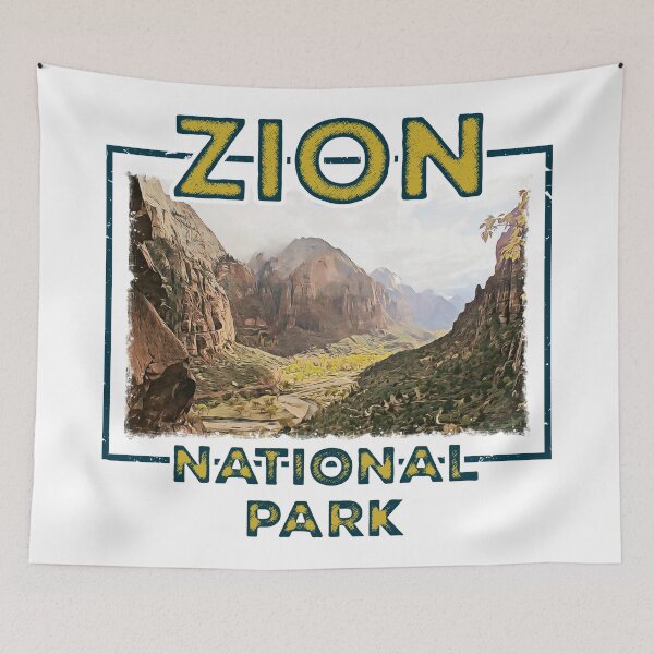 Item preview, Zion - National Park designed and sold by csoDesign.