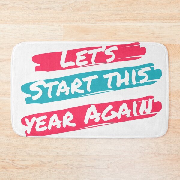 Item preview, Lets Start This Year Again. Funny New Year Design. designed and sold by That Cheeky Tee.