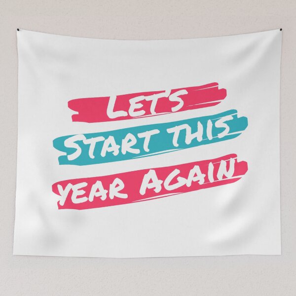Item preview, Lets Start This Year Again. Funny New Year Design. designed and sold by That Cheeky Tee.
