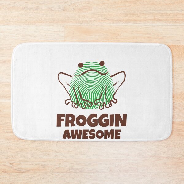 Item preview, Froggin Awesome - Cute Baby Frog designed and sold by Witty Baby  Tees.