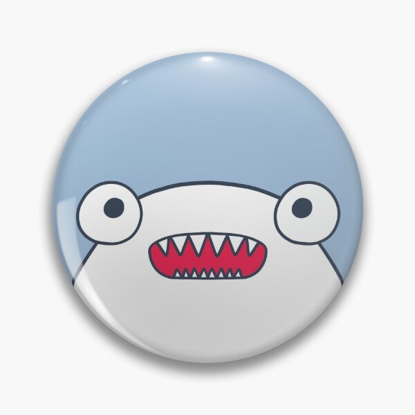 Item preview, Gawr Gura Bloop Shark Face designed and sold by noryushi.