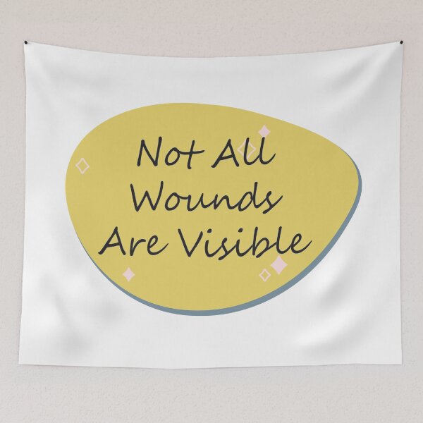 Item preview, Not all wounds are visible designed and sold by Fas Designs.