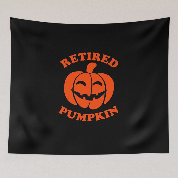 Item preview, Funny Retired Halloween Pumpkin designed and sold by CanadianUnicorn.
