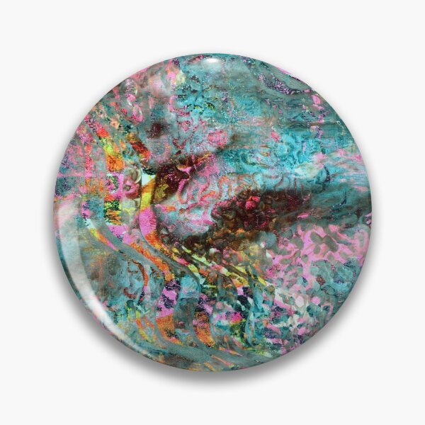 Item preview, Coral Reef Abstract Monoprint designed and sold by Heatherian.